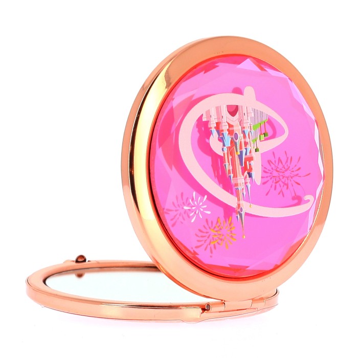 Compact miroir Château Arribas – détail