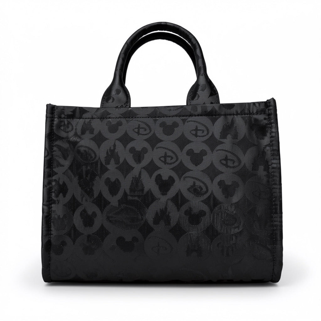 Sac mini tote Disney Icons noir – collection Once Upon a Bag, photo studio