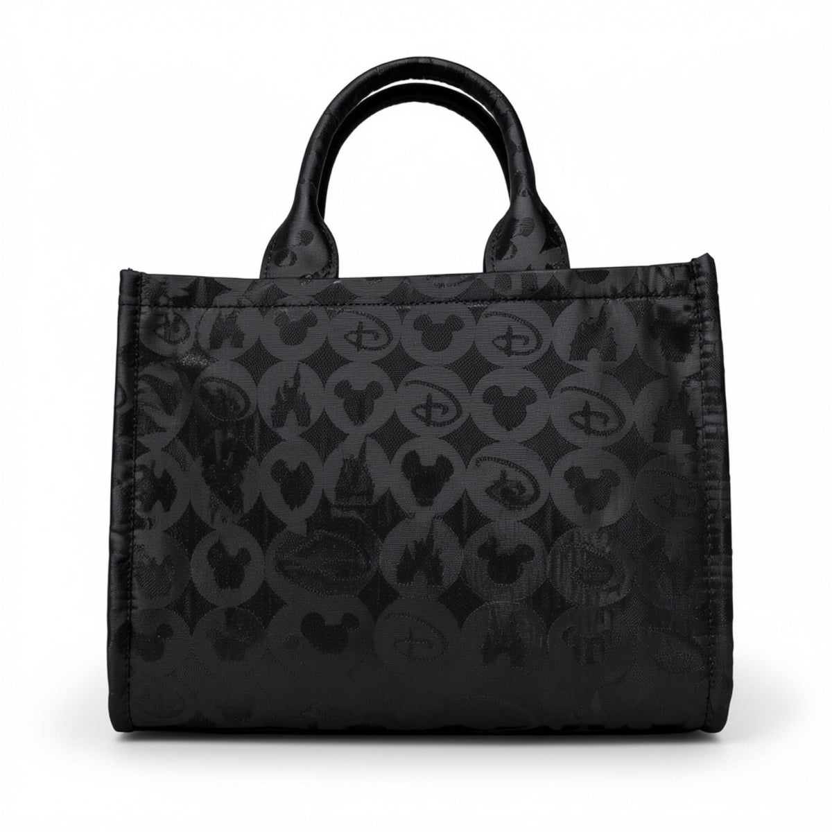 Sac mini tote Disney Icons noir – collection Once Upon a Bag, photo studio