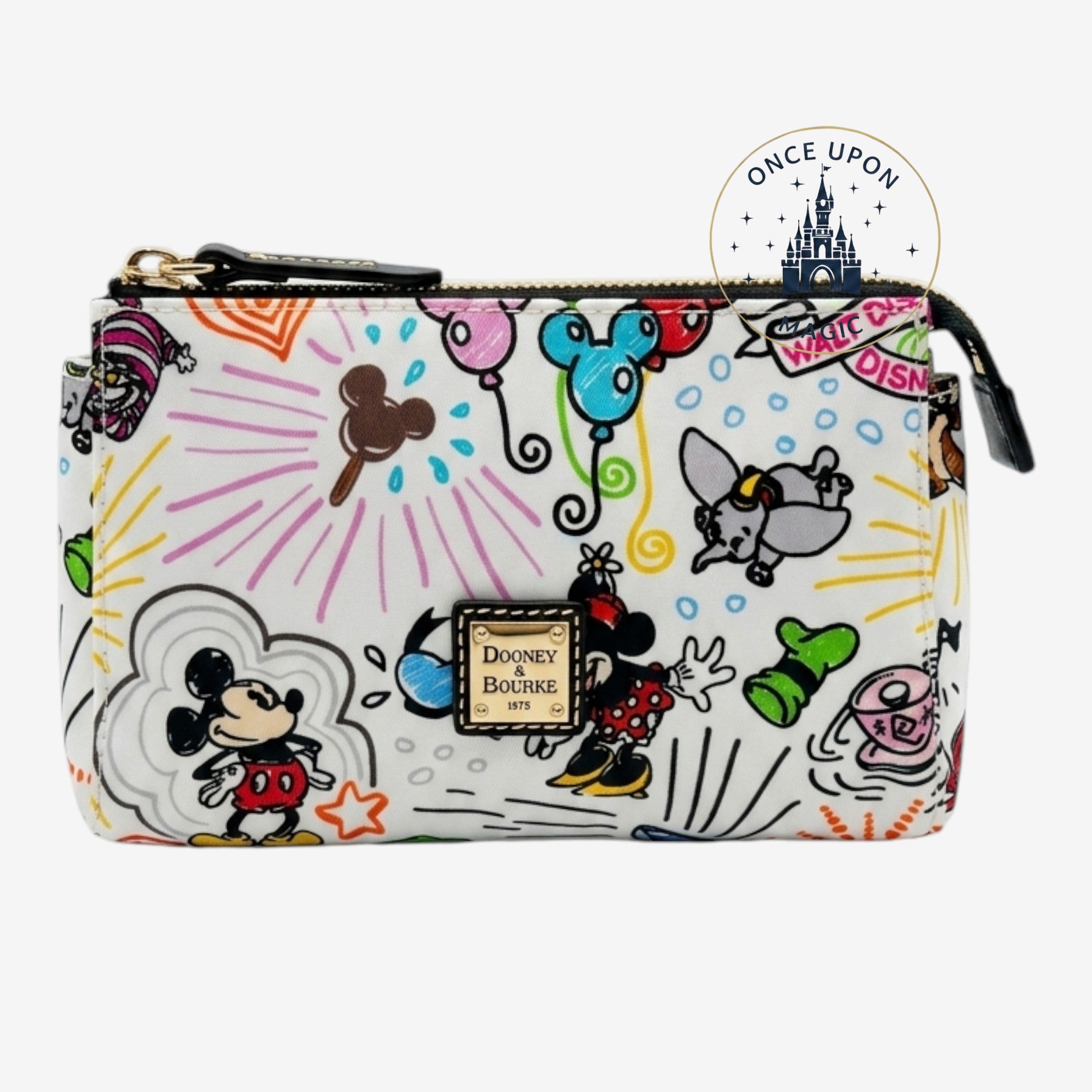 【新品未使用】Dooney & Bourke ディズニー コラボ ポーチ dooney-bourke-disneyland-paris