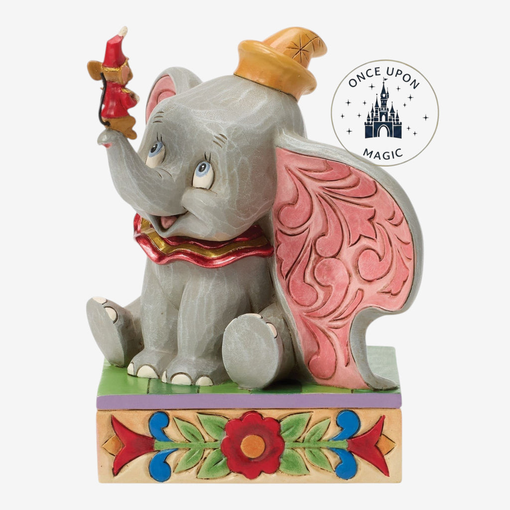 Dumbo and Timothy Q. Mouse Figurine