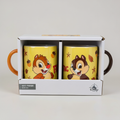 Duo de mugs Tic et Tac vue frontale – photo studio