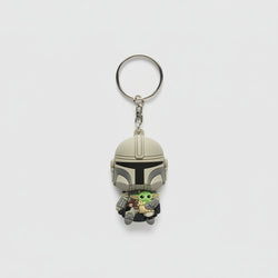Star Wars Mandalorian and Grogu Keychain – Disneyland Paris