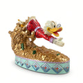 Figurine Picsou Disney Traditions dans son tas d’or – vue trois quarts
