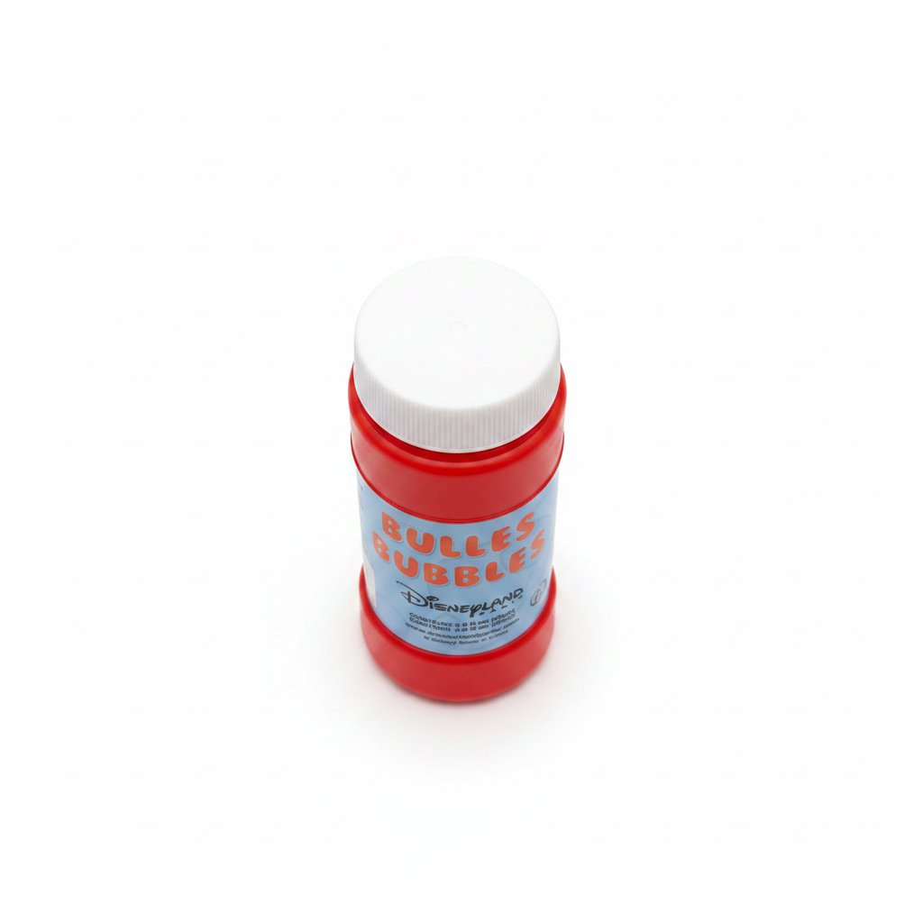 Flacon Bulles — Vue du dessus