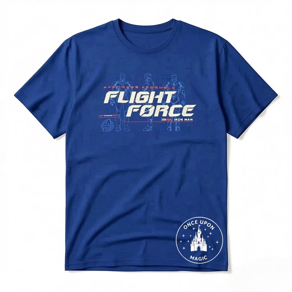 T-Shirt Avengers Flight Force – Iron Man – Exklusive Disneyland Paris Edition
