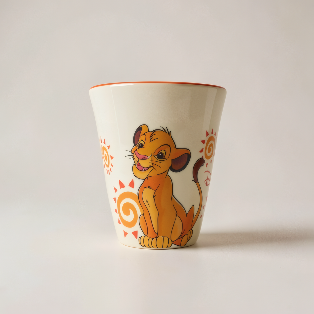 Gobelet Simba Le Roi Lion, vue principale générée en studio – Disneyland Paris