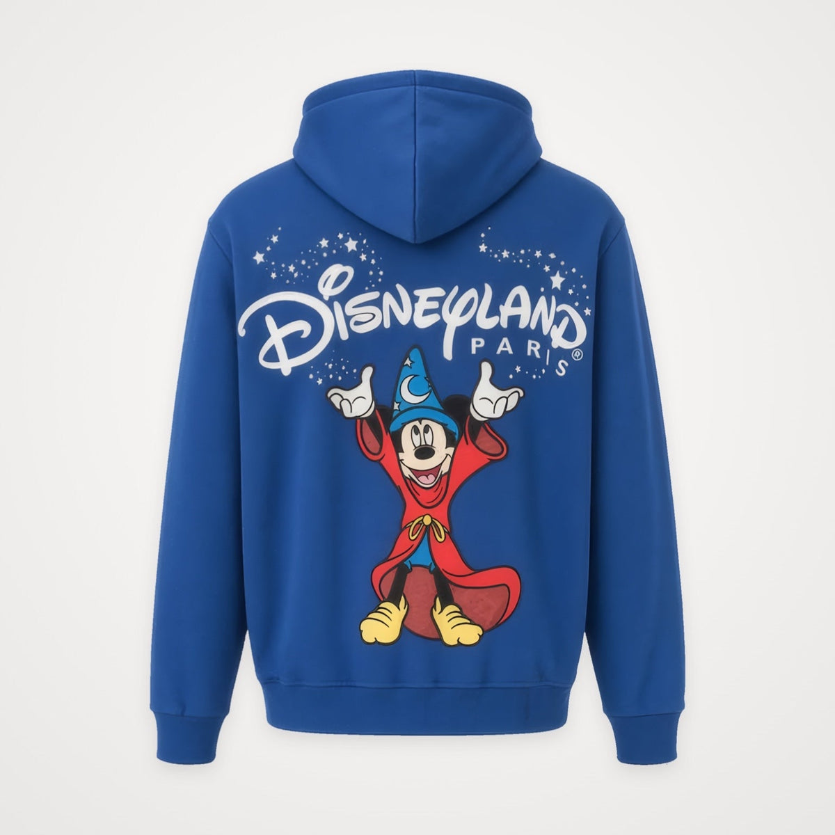 Hoodie zippé bleu Mickey l’Apprenti Sorcier Fantasia – Disneyland Paris – vue de dos