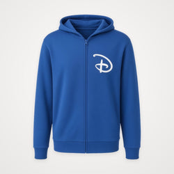 Hoodie zippé bleu Mickey l’Apprenti Sorcier Fantasia – Disneyland Paris – vue de face