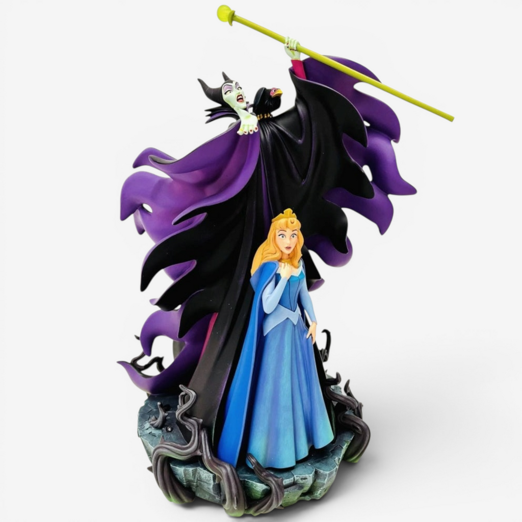 Maleficent und Aurora – 65. Jubiläums-Figur – Dornröschen – Disneyland Paris