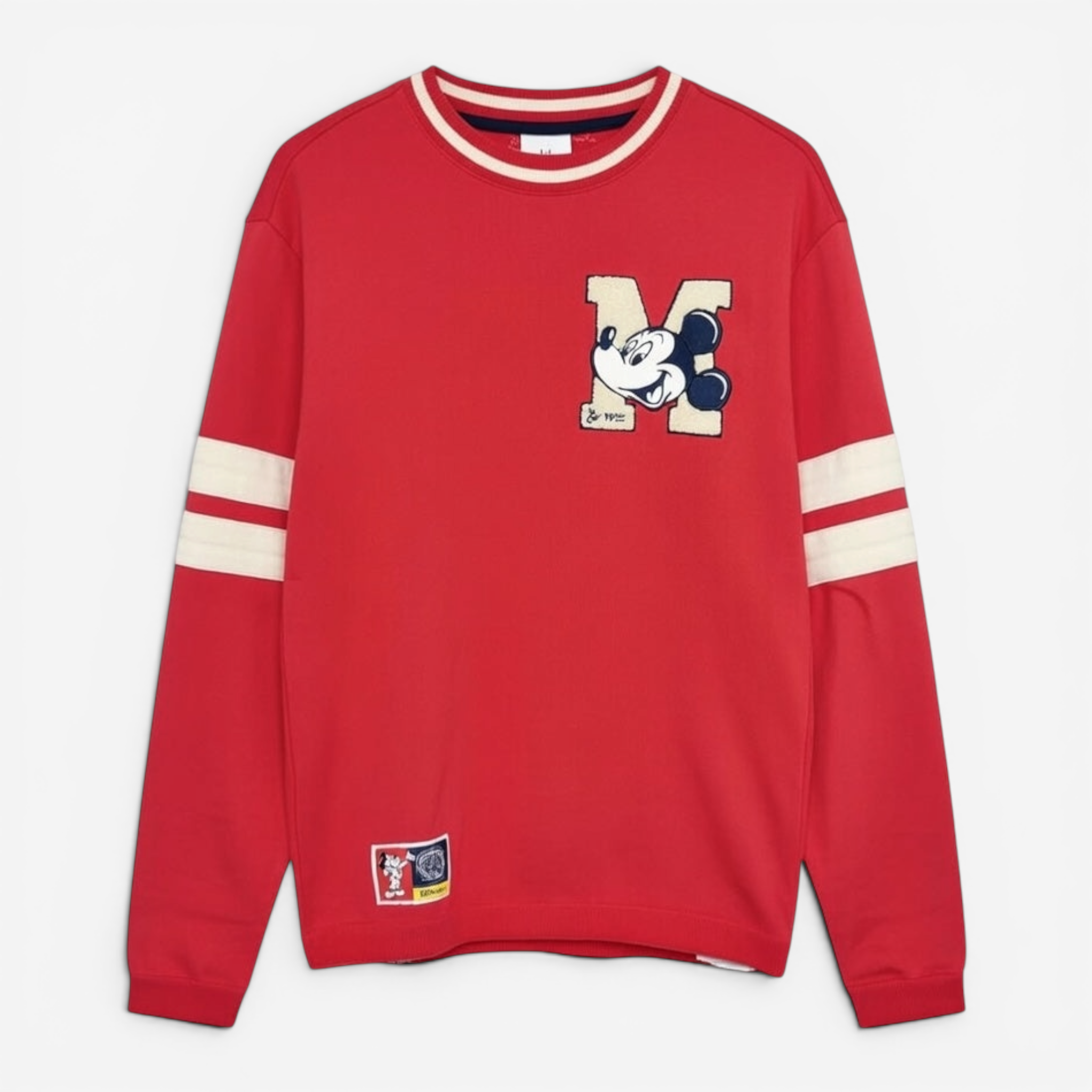 Mickey Pullover – Vintage College-Stil – Disneyland Paris