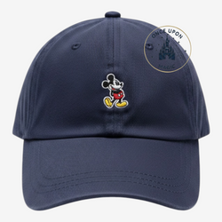 Casquette Mickey Mouse bleu marine à visière plate – Disneyland Paris