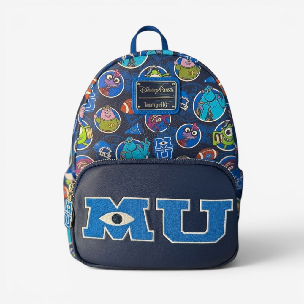 Loungefly Monsters University Mini Backpack – Pixar Disney - Disneyland Paris