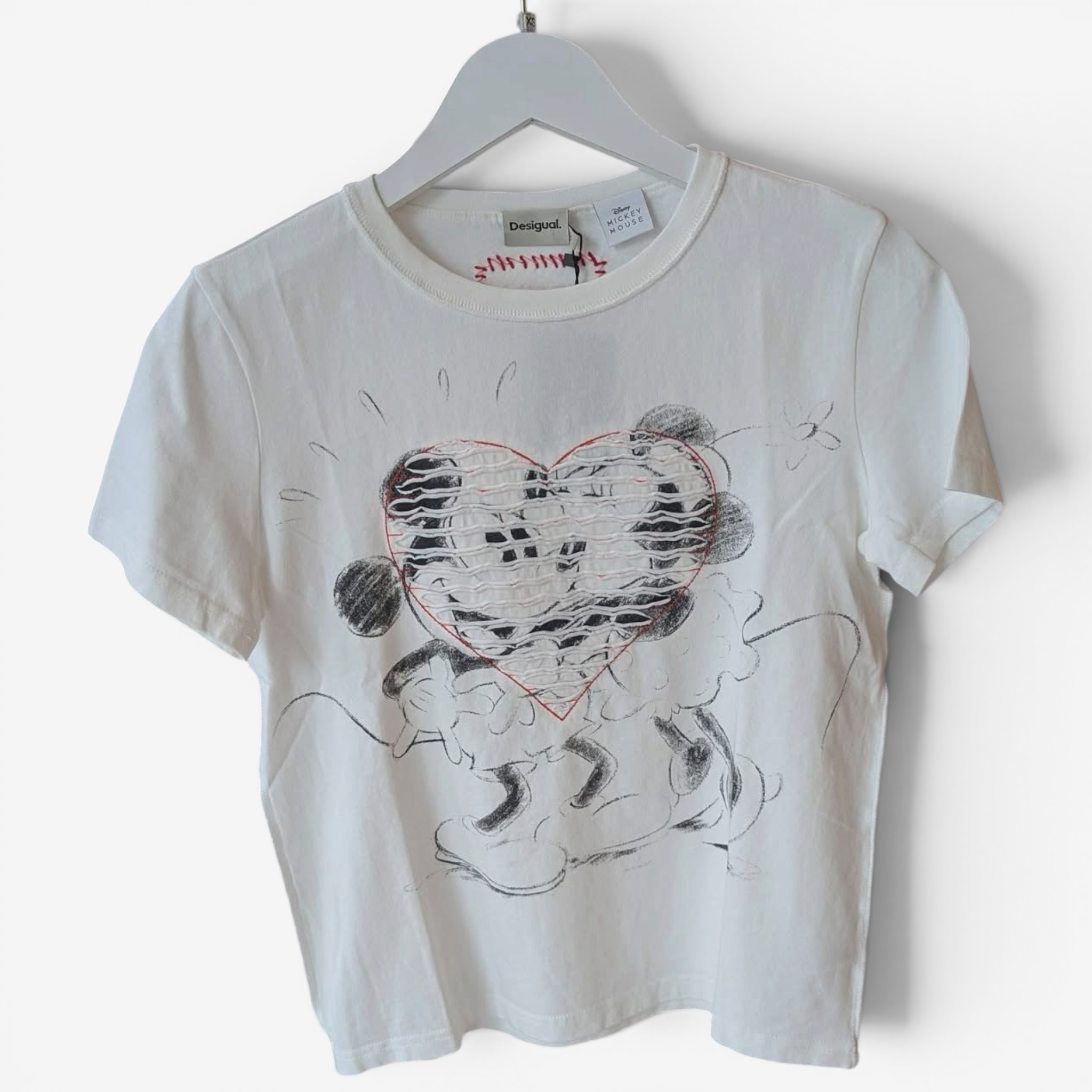 White T-shirt Desigual x Disneyland Paris