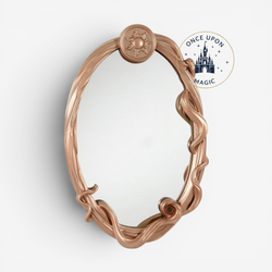 Miroir Raiponce Disneyland Hotel aux détails dorés – vue principale