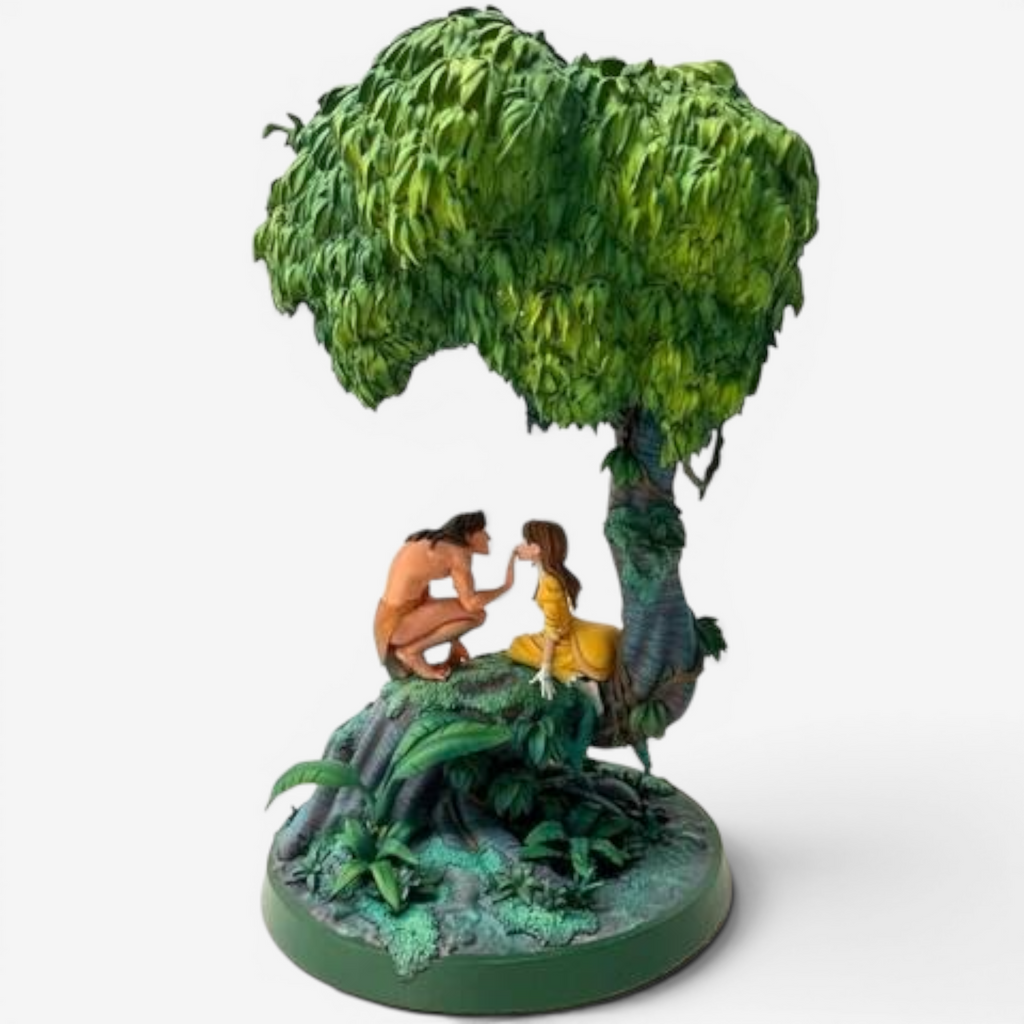 25. Geburtstag Tarzan Figur – Tarzan und Jane - Disneyland Paris