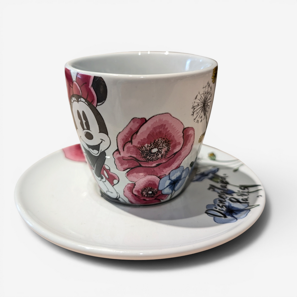 Tasse expresso et sous-tasse Minnie « Spring Flowers » – Disneyland Paris