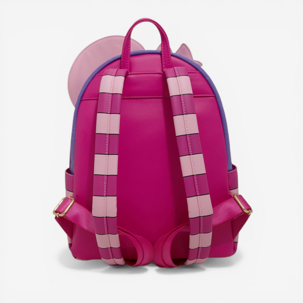Loungefly Mini Sac à dos Alice au Pays des Merveilles Chat du Cheshire Fuzzy – Import US