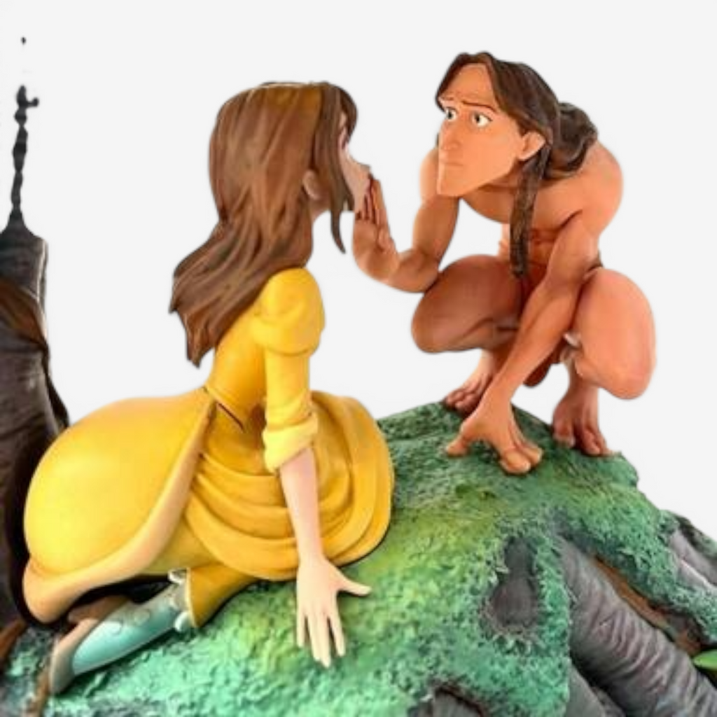 25. Geburtstag Tarzan Figur – Tarzan und Jane - Disneyland Paris