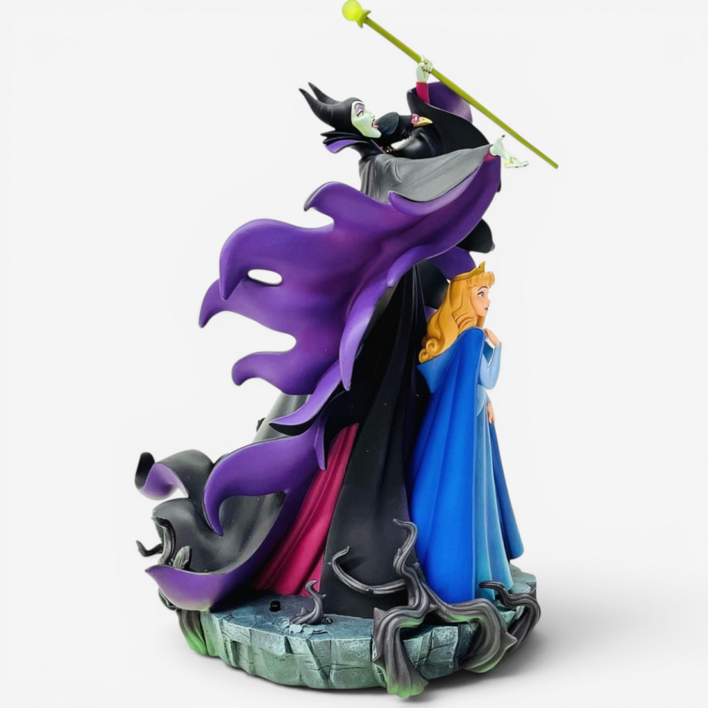 Maleficent und Aurora – 65. Jubiläums-Figur – Dornröschen – Disneyland Paris