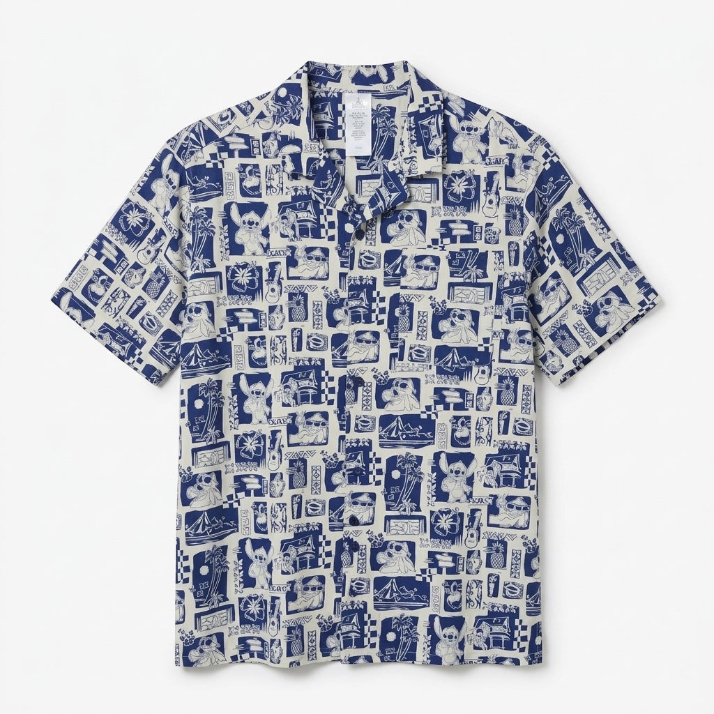 Stitch Hawaiihemd – Aloha Collection – Disneyland Paris
