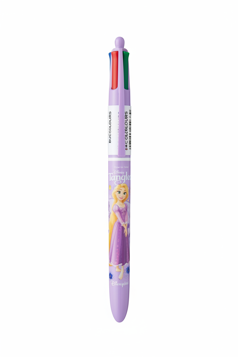 Stylo BIC 4 couleurs Raiponce – Disneyland Paris