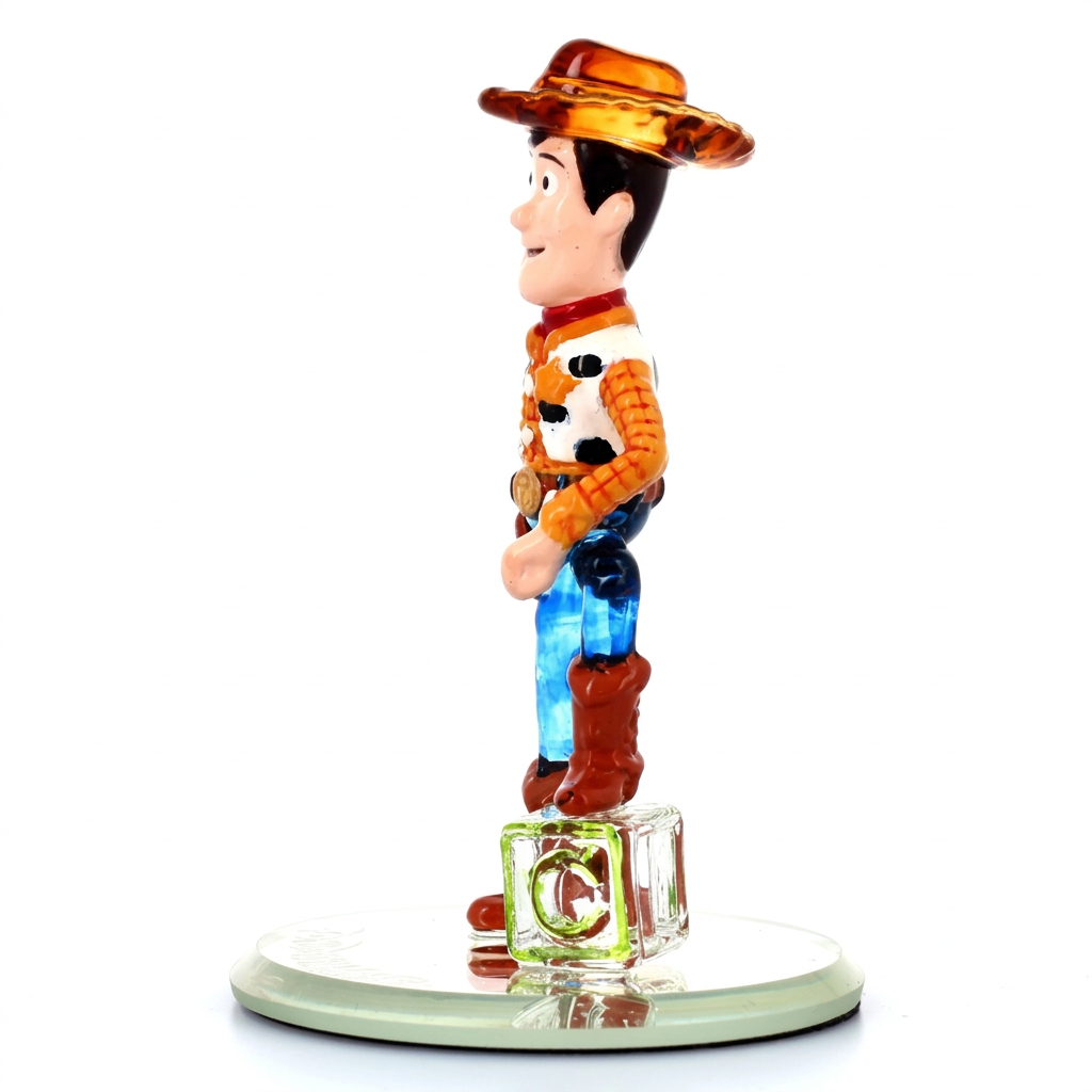 Figurine Woody sur cube « C » Arribas – Disneyland Paris