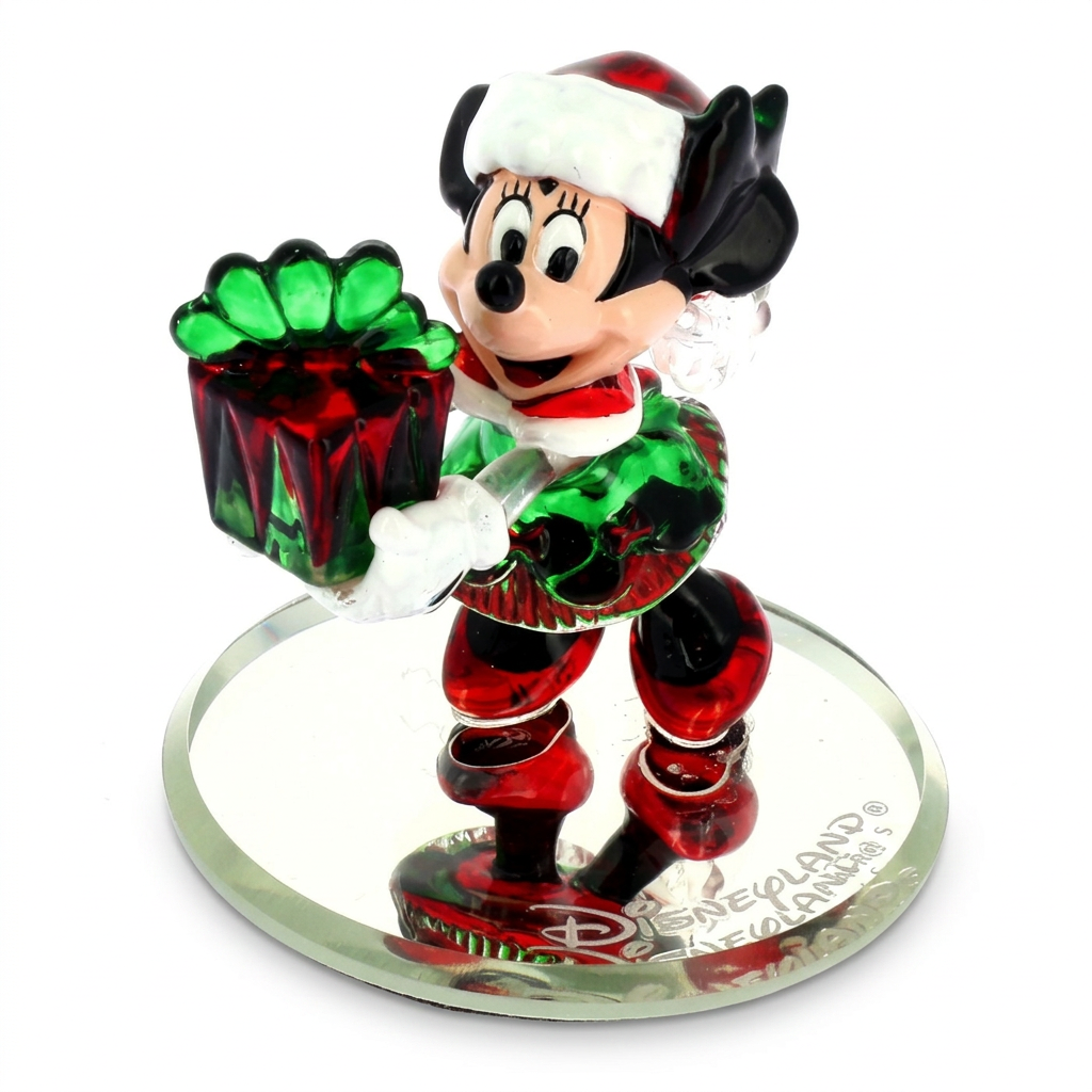 Figurine Minnie avec cadeau de Noël Arribas – Disneyland Paris