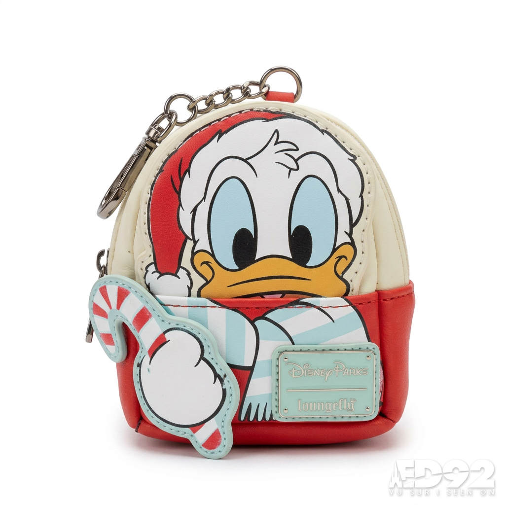 Porte-clés mini-sac Loungefly surprise – Série Noël