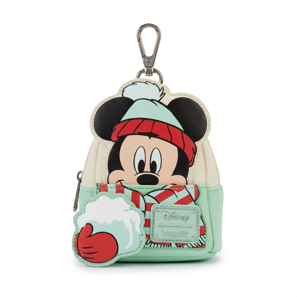 Porte-clés mini-sac Loungefly surprise – Série Noël
