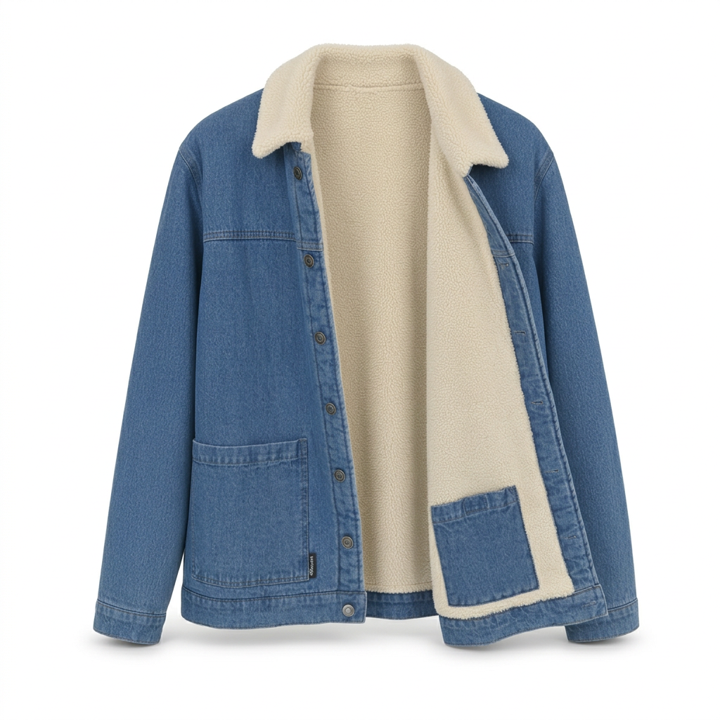 Veste en jean doublée sherpa Tic et Tac – Disneyland Paris