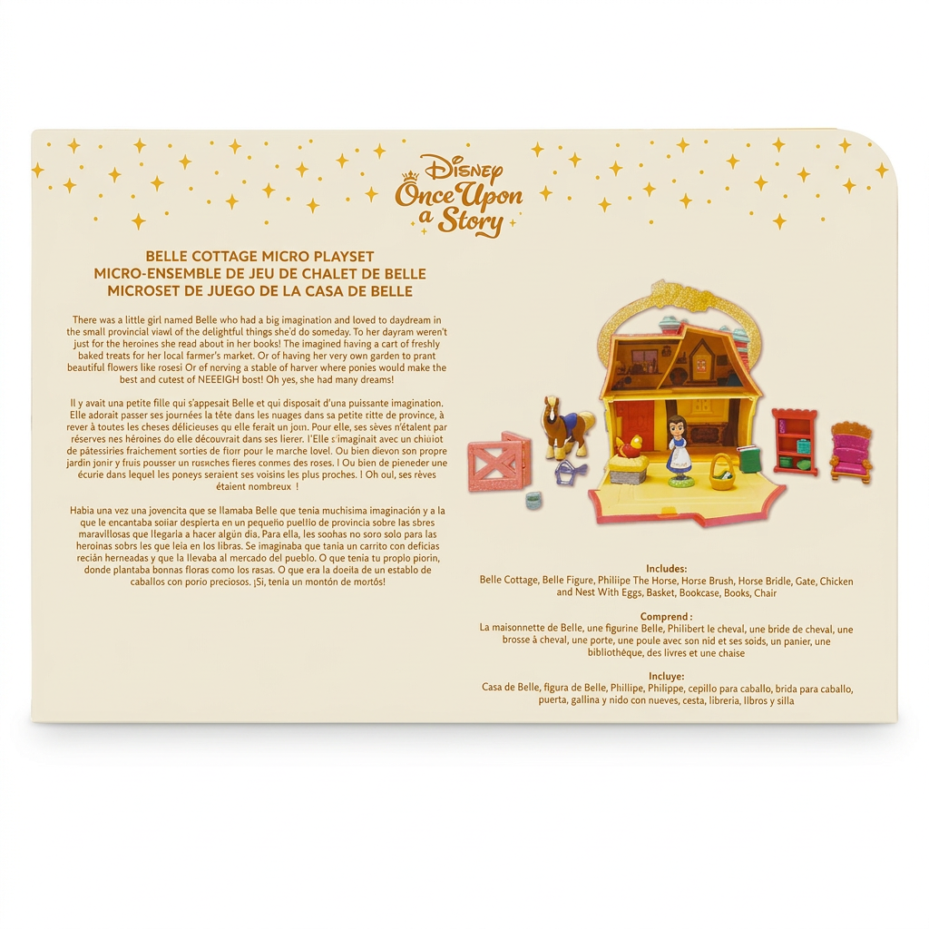 Micro-playset Maison de Belle – Disney Once Upon a Story – Disneyland Paris