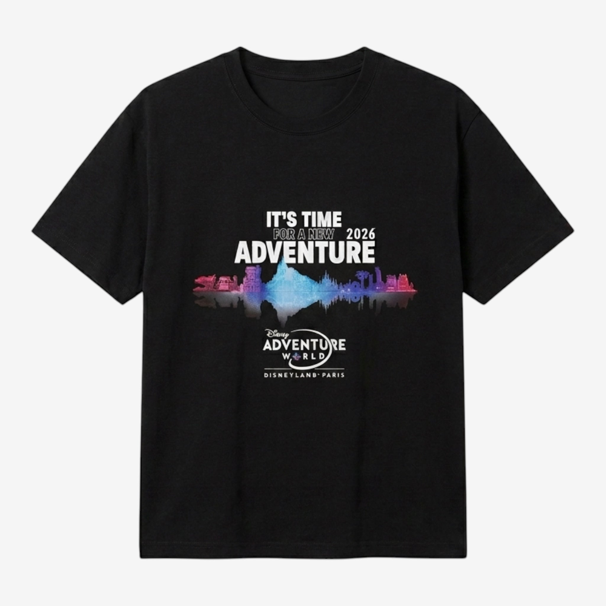 T-shirt Disney Adventure World 2026 – Disneyland Paris