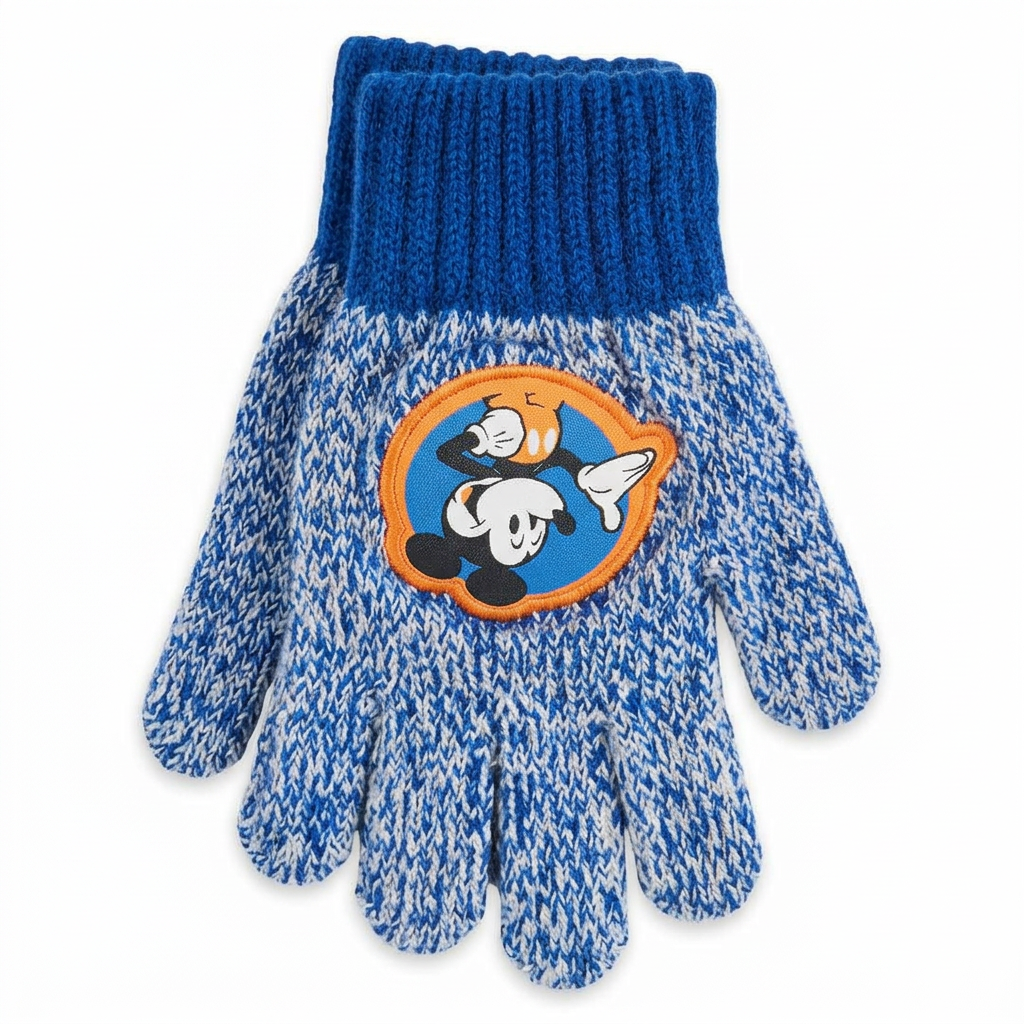 Gants Mickey Paris bleu chiné – Disneyland Paris