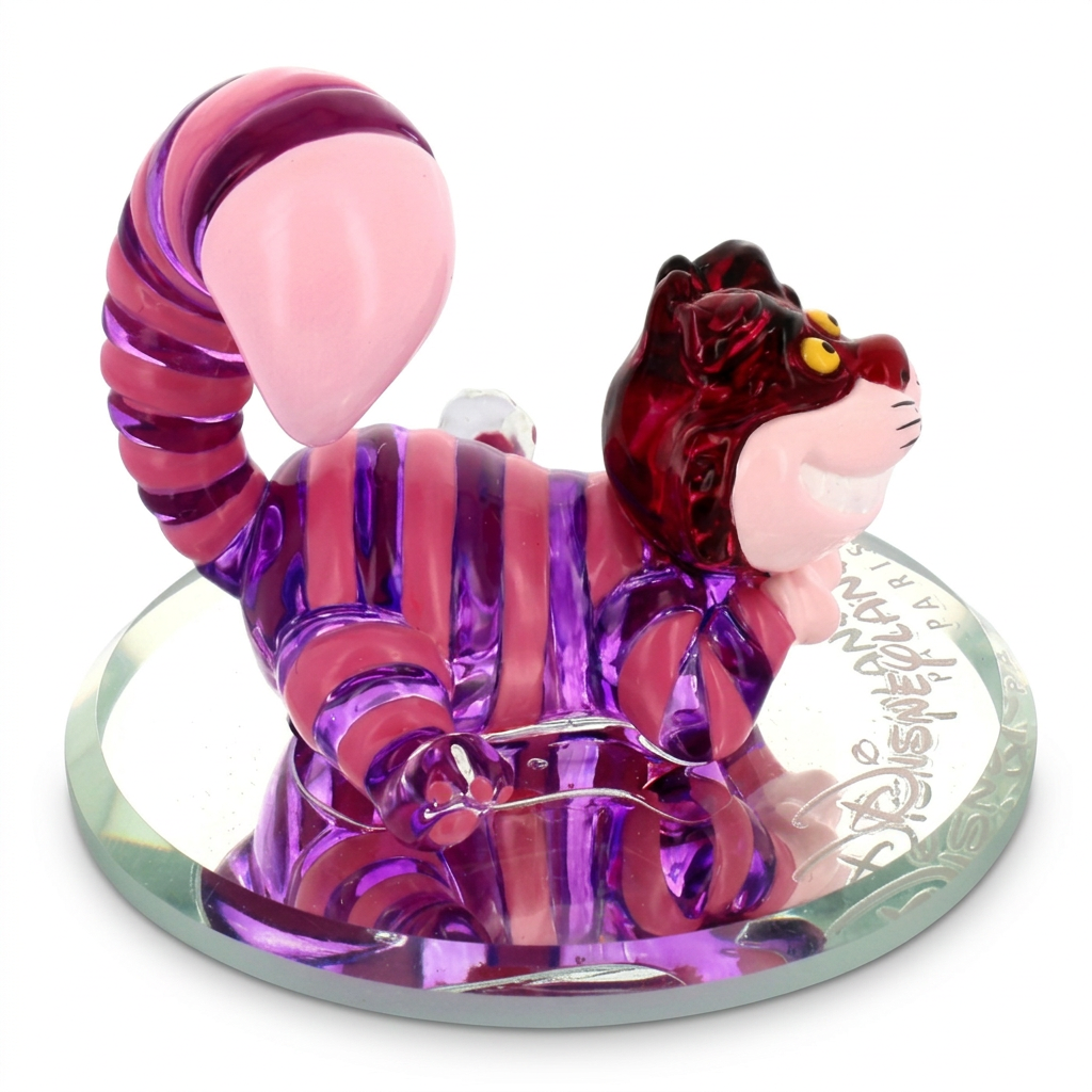 Figurine Chat du Cheshire queue levée Arribas – Disneyland Paris