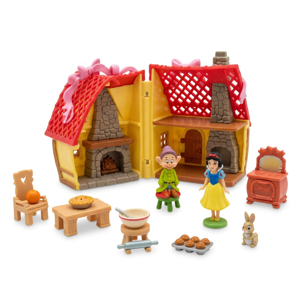 Micro-playset Maison de Blanche-Neige – Disney Once Upon a Story – Disneyland Paris