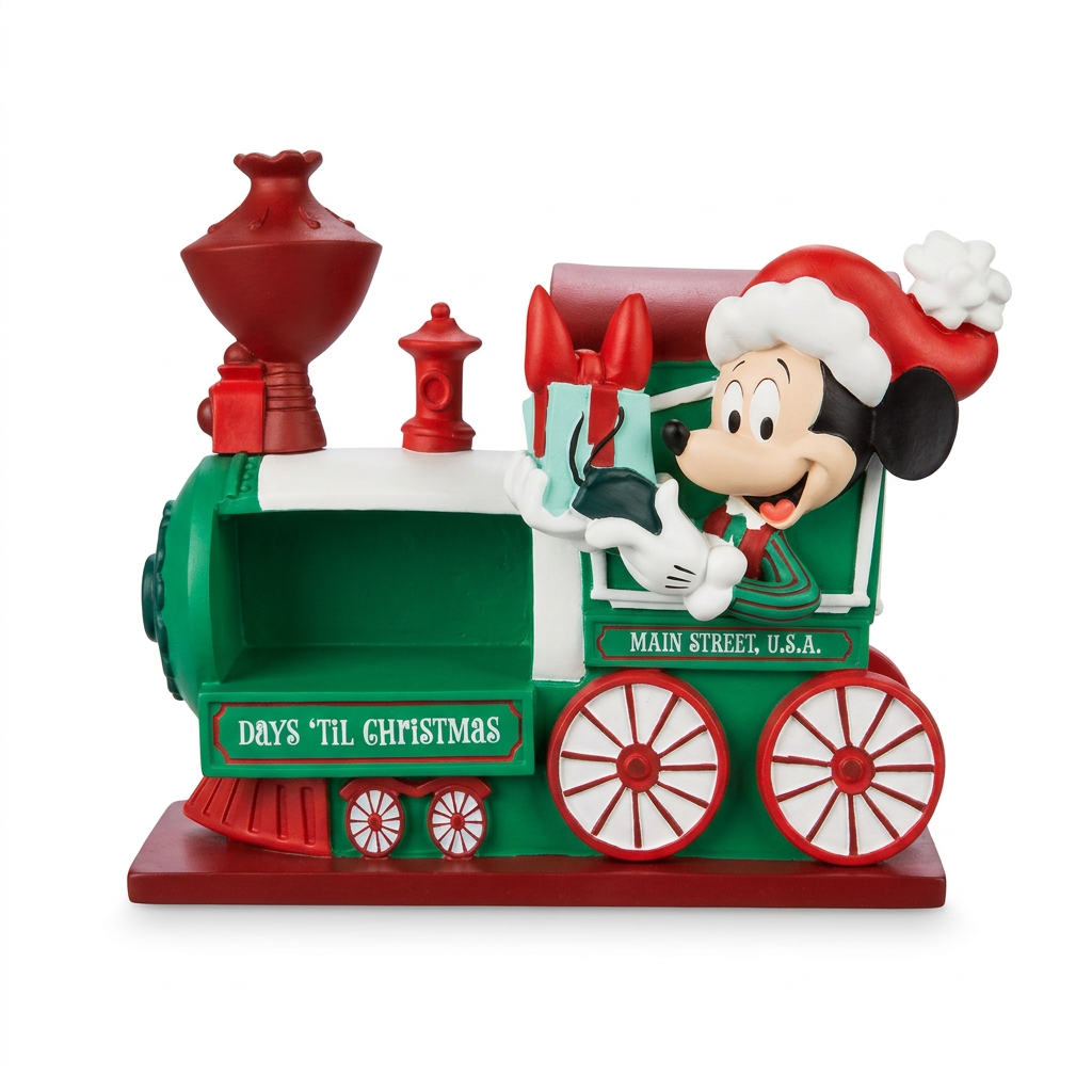 Calendrier perpétuel locomotive Mickey Noël – Disneyland Paris