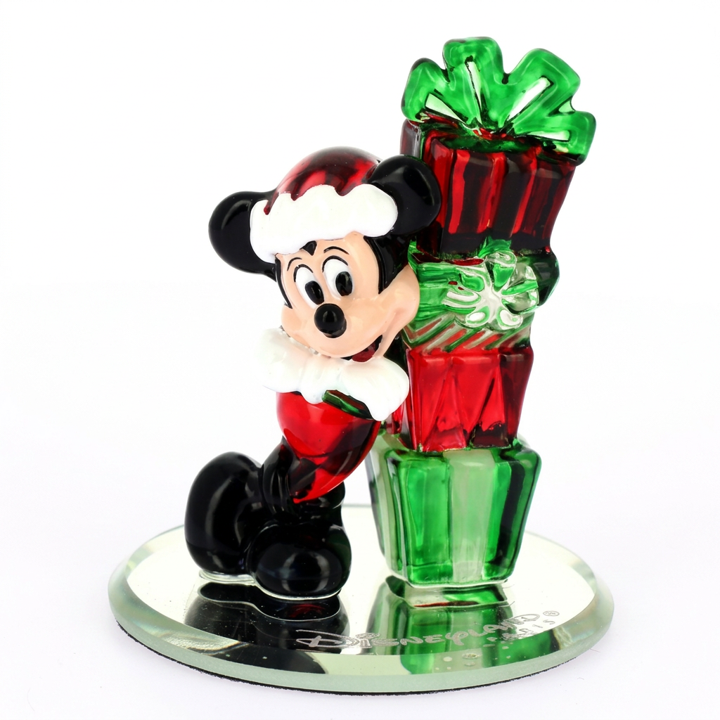 Figurine Mickey avec cadeaux de Noël Arribas – Disneyland Paris