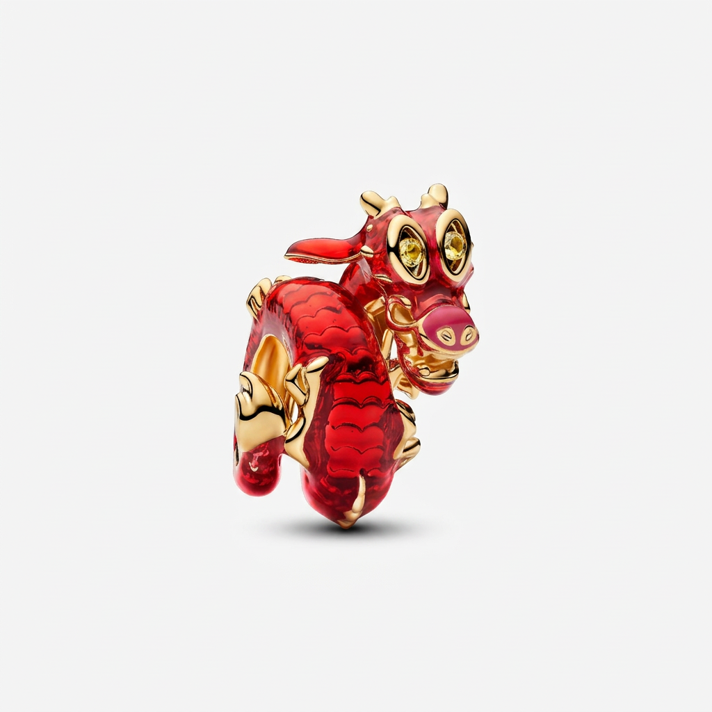 Charm Pandora Mushu – Mulan – Disneyland Paris
