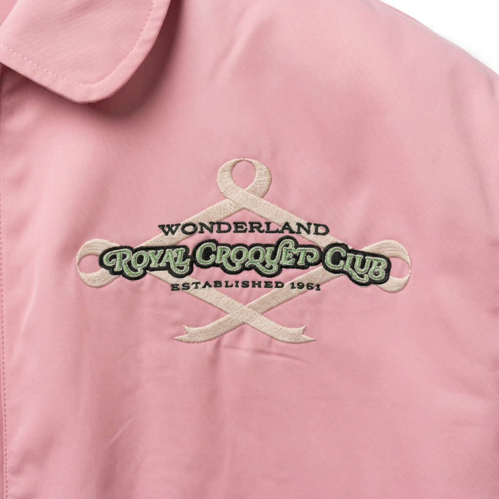 Veste rose Alice au Pays des Merveilles – Wonderland Royal Croquet Club 75e anniversaire – Disneyland Paris