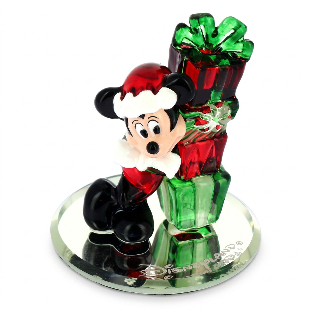 Figurine Mickey avec cadeaux de Noël Arribas – Disneyland Paris