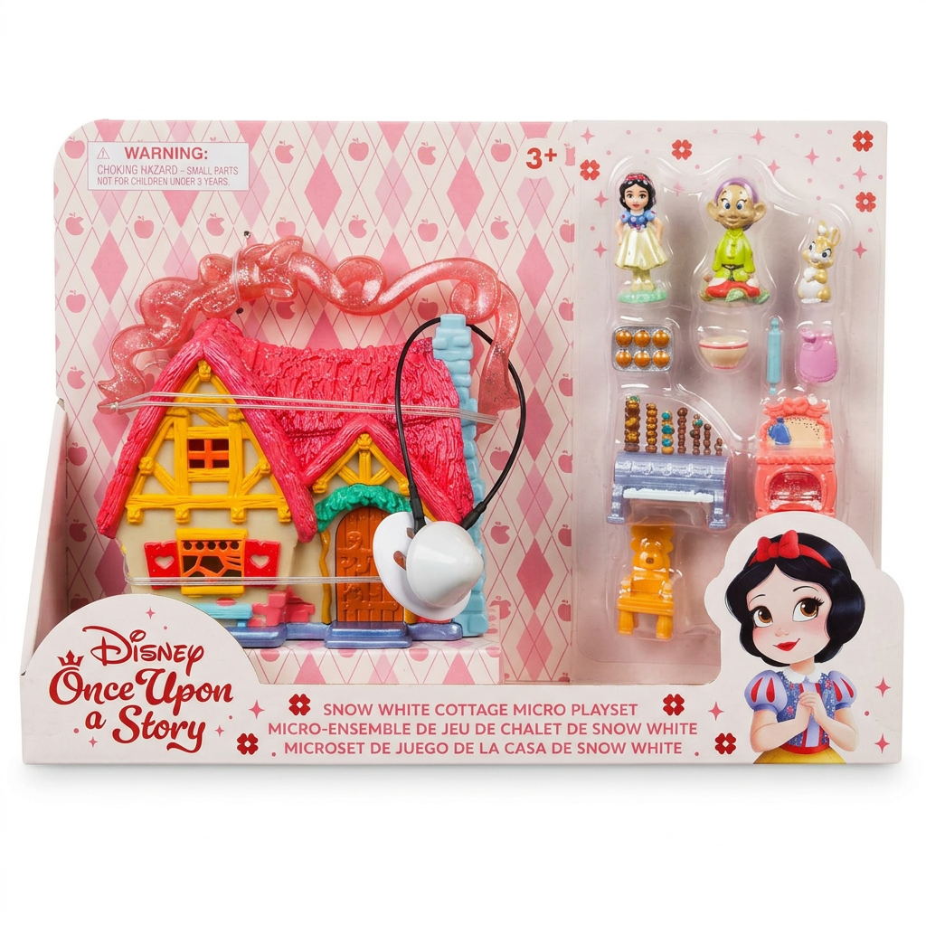 Micro-playset Maison de Blanche-Neige – Disney Once Upon a Story – Disneyland Paris