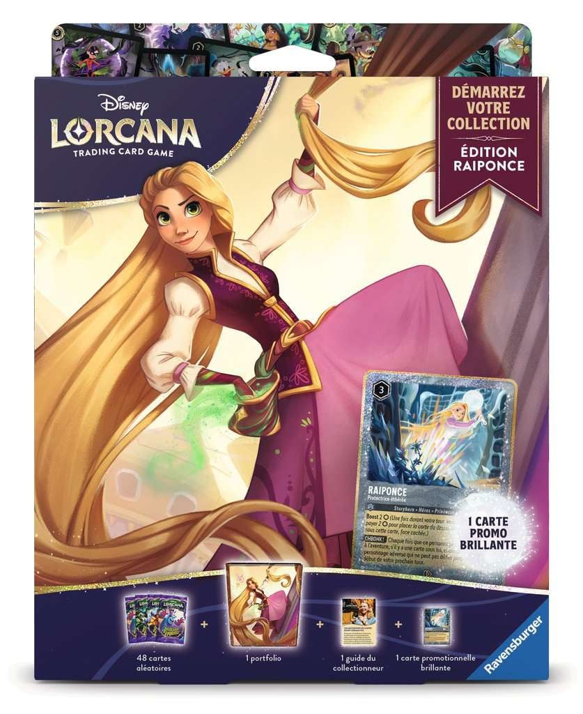 Coffret Disney Lorcana Raiponce en français – second visuel