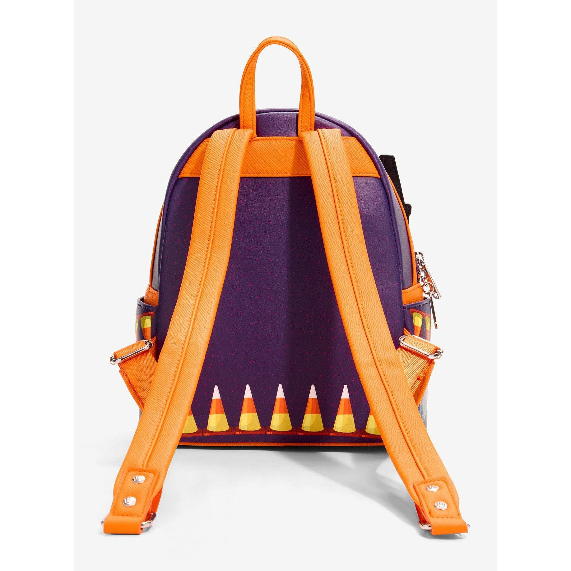Mini sac à dos Loungefly Cars Halloween phosphorescent - intérieur