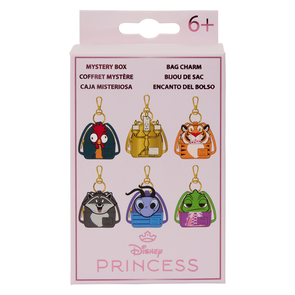 Boîte mystère Disney Princess Sidekicks Loungefly - six modèles possibles