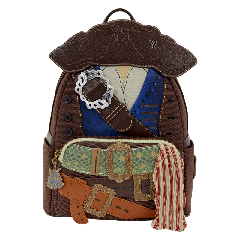 Mini sac à dos Loungefly Jack Sparrow Disney - vue détaillée