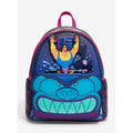 Mini sac à dos Loungefly Kronk et Yzma montagnes russes - vue de face