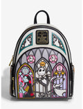 Mini sac à dos Loungefly L’Étrange Noël de Monsieur Jack vitrail - exclusivité BoxLunch
