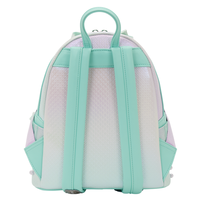 Mini sac à dos Loungefly La Petite Sirène Iridescent Pearl - vue arrière