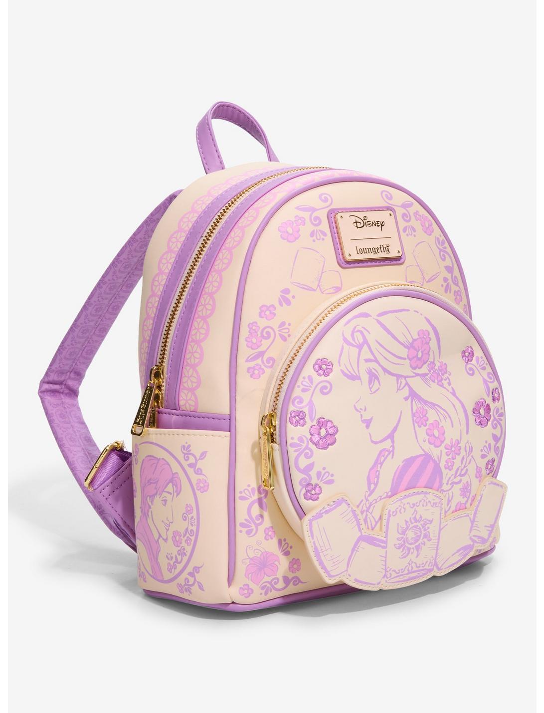 Mini sac à dos Loungefly Disney Raiponce Esquisse – vue arrière